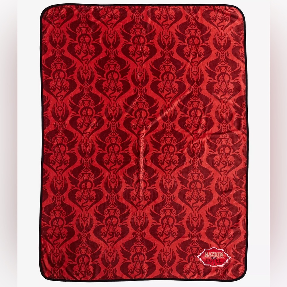 Hazbin Hotel Wallpaper‎ Throw Blanket Hot Topic